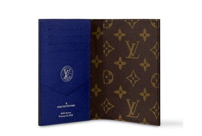 Louis Vuitton Passport Cover Damier Heritage Blue/Green
