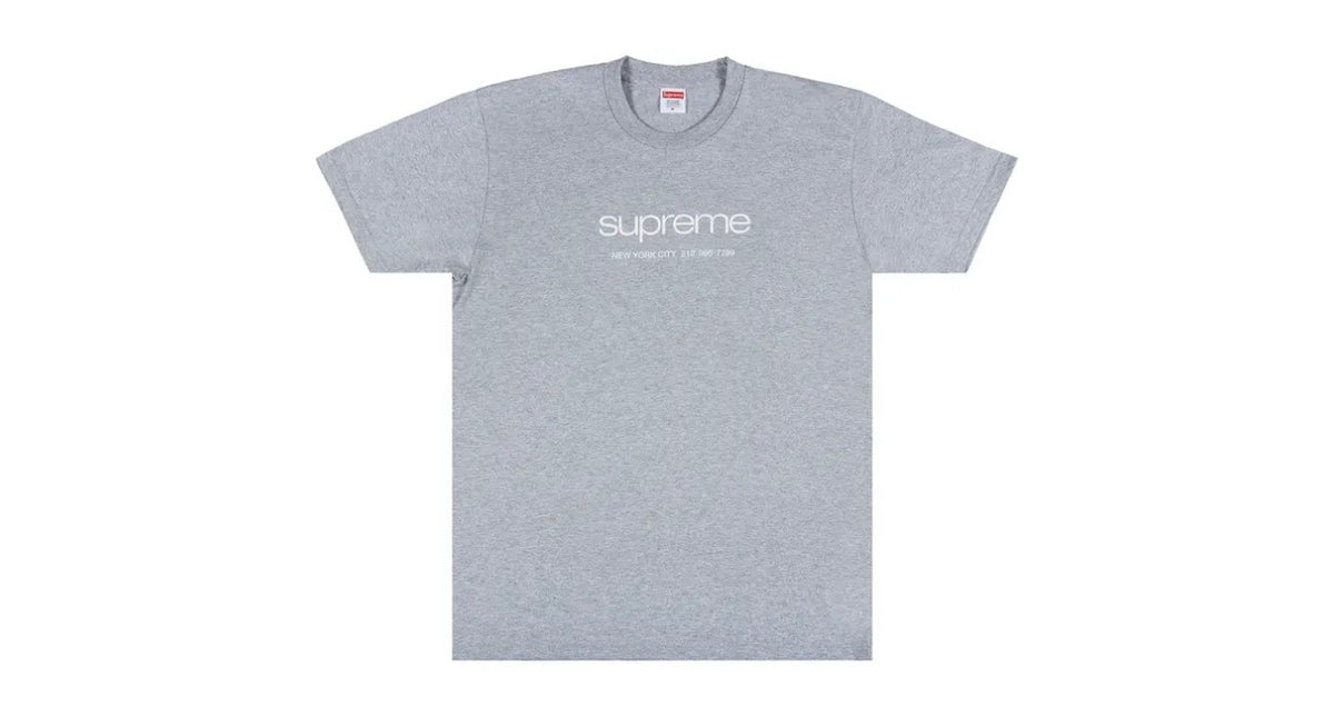 Supreme Grey Shop  T-Shirt