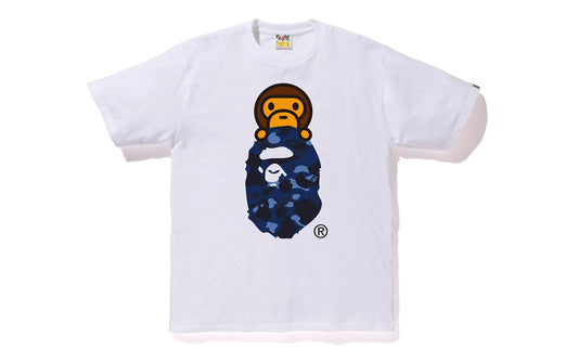 BAPE Color Camo Milo on Ape Head Tee