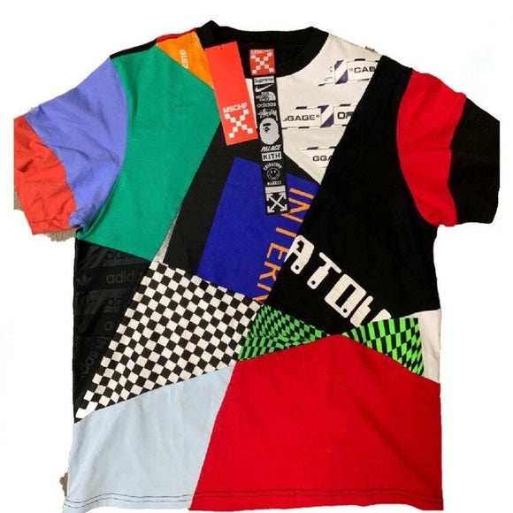 MSCHF X SHIRT VERY RARE 10 BRANDS IN ONE