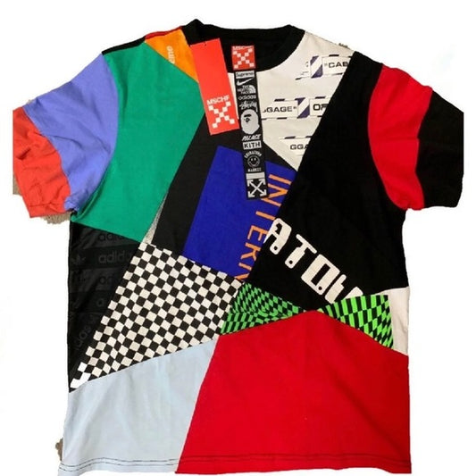 MSCHF X SHIRT VERY RARE 10 BRANDS IN ONE