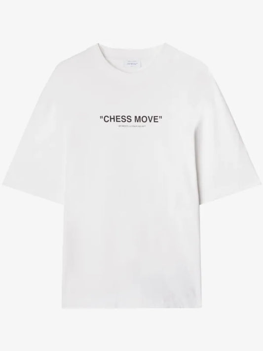 OFF-WHITE CHESS MOVE T-Shirt White