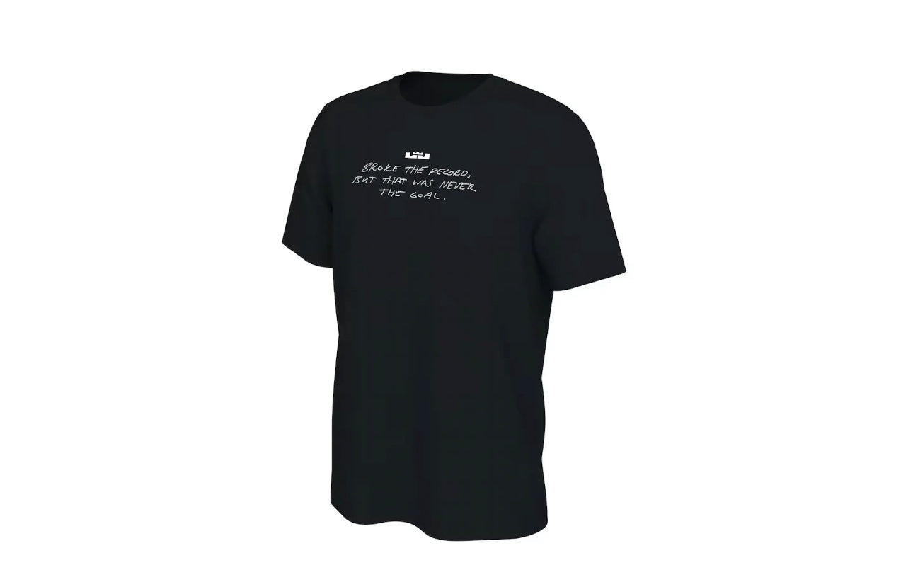 Nike Lebron James Scoring Record T-shirt Black