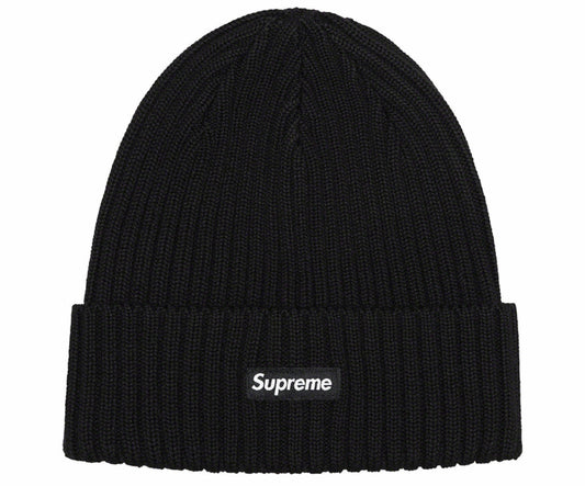 Supreme Overdyed Beanie Black