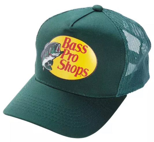 Bass Pro Shops Mesh Cap Green