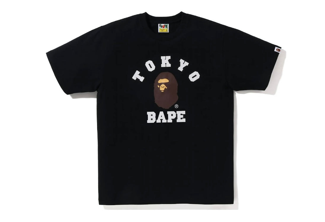 BAPE Tokyo College City Tee Black