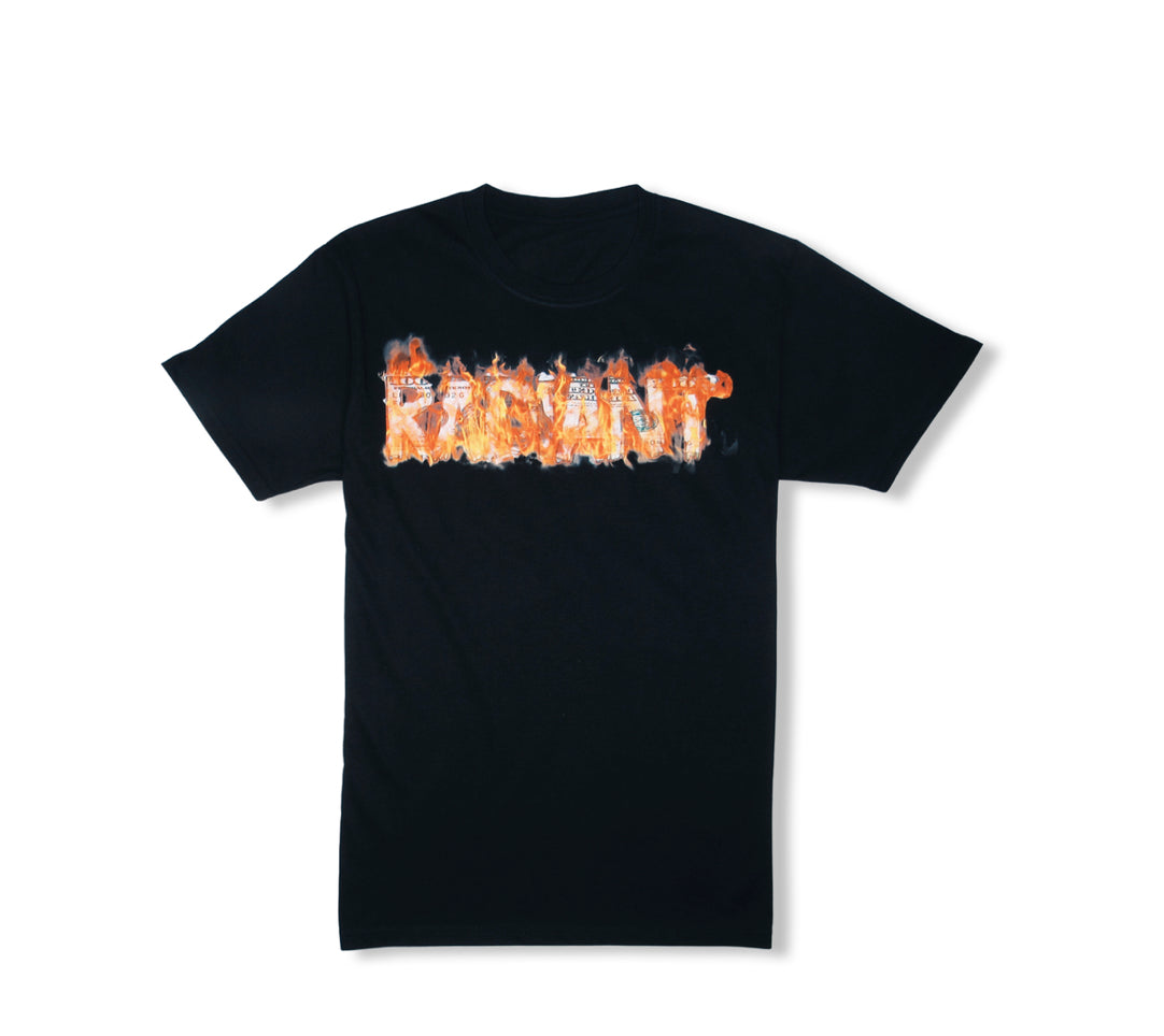 Proven Radiant Flaming Blue Note Tee (Black)