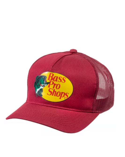 Bass Pro Shops Mesh Cap Scarlet